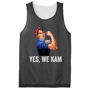 Yes We Kam 2024 Kamala Harris For President Elect Campaign Mesh Reversible Basketball Jersey Tank