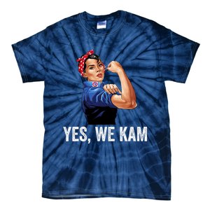 Yes We Kam 2024 Kamala Harris For President Elect Campaign Tie-Dye T-Shirt