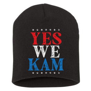 Yes We Kam Saying Quote Short Acrylic Beanie