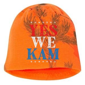 Yes We Kam Saying Quote Kati - Camo Knit Beanie