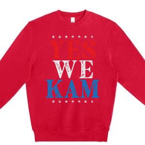 Yes We Kam Saying Quote Premium Crewneck Sweatshirt