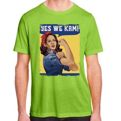 Yes We Kam! Inspirational Kamala Harris 2024 Adult ChromaSoft Performance T-Shirt