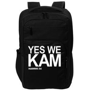 Yes We Kam Harris 2024 Pro Kamala Impact Tech Backpack