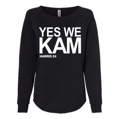 Yes We Kam Harris 2024 Pro Kamala Womens California Wash Sweatshirt