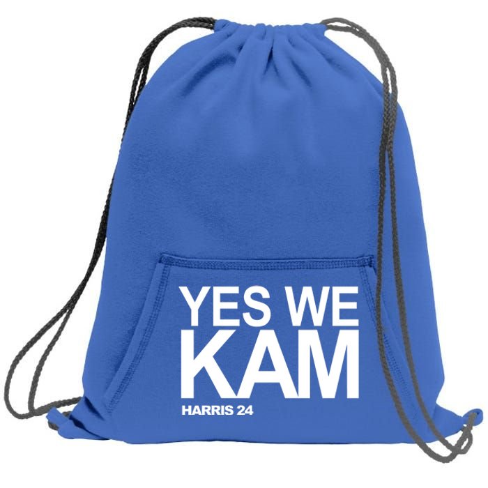 Yes We Kam Harris 2024 Pro Kamala Sweatshirt Cinch Pack Bag