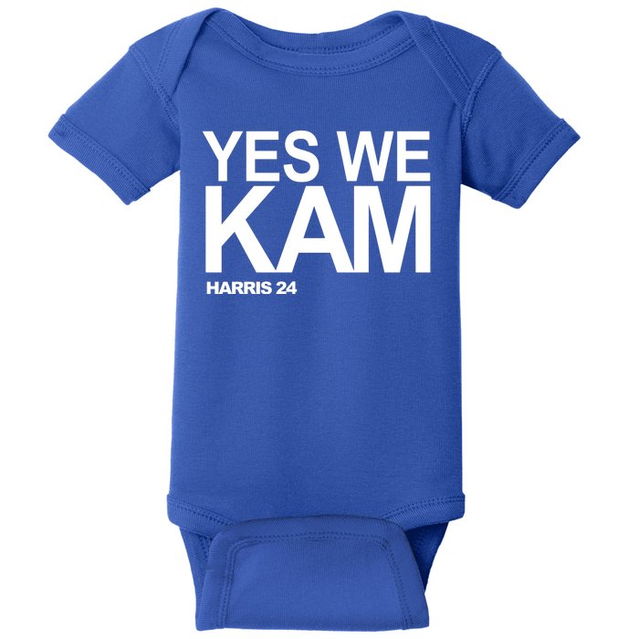 Yes We Kam Harris 2024 Pro Kamala Baby Bodysuit