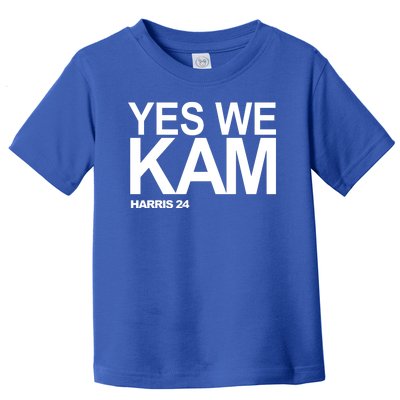 Yes We Kam Harris 2024 Pro Kamala Toddler T-Shirt