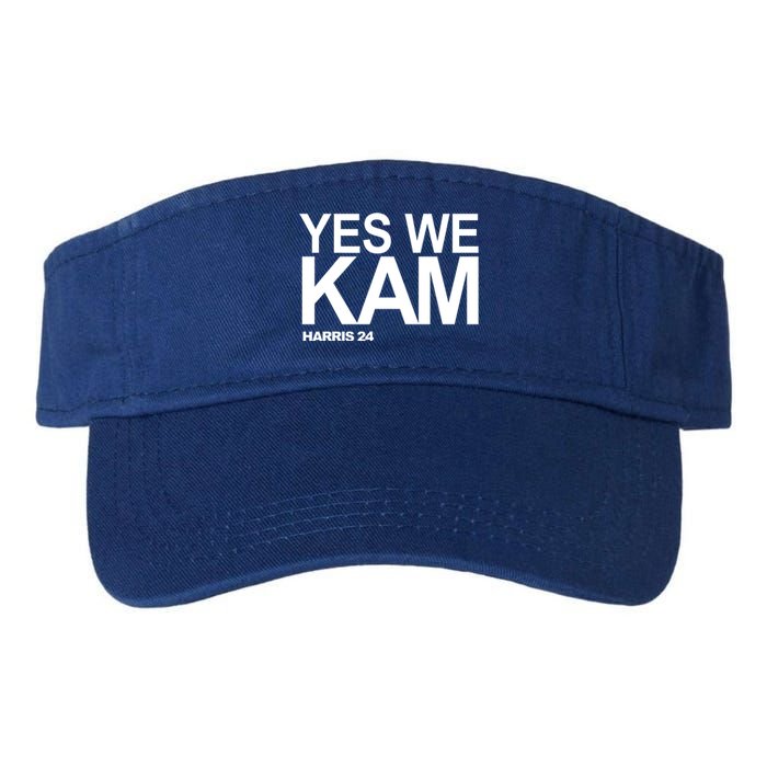 Yes We Kam Harris 2024 Pro Kamala Valucap Bio-Washed Visor