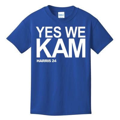 Yes We Kam Harris 2024 Pro Kamala Kids T-Shirt