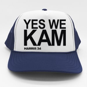 Yes We Kam Harris 2024 Pro Kamala Trucker Hat