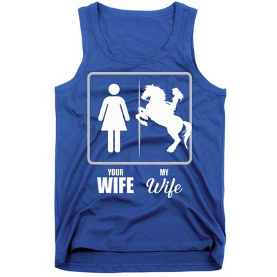 Your Wife My Wife Horse Wife Valentine Tank Top