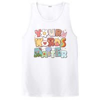 Your Words Matter Special Education Teacher PosiCharge Competitor Tank