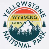 Yellowstone Wyoming Nature Hiking Outdoors Travel Doggie Tank