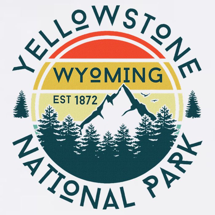 Yellowstone Wyoming Nature Hiking Outdoors Travel Doggie Tank