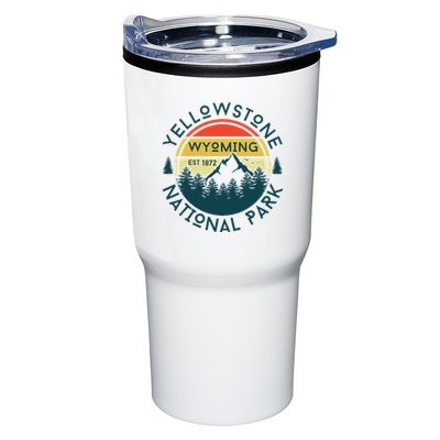 Yellowstone Wyoming Nature Hiking Outdoors Travel Tumbler