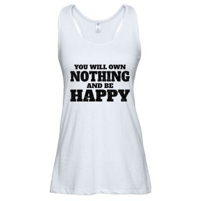 You Will Own Nothing And Be Happy Ladies Essential Flowy Tank
