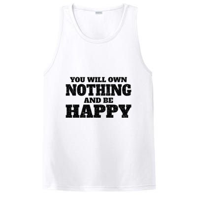 You Will Own Nothing And Be Happy PosiCharge Competitor Tank
