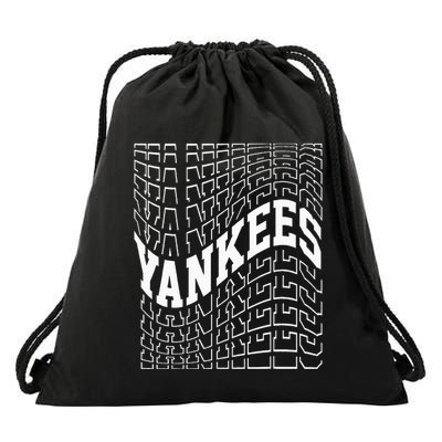 Yankee Wave Personalized Drawstring Bag