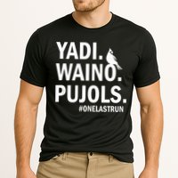 Yadi Waino Pujols #Onelastrun Baseball Softball Cooling Performance Crew T-Shirt