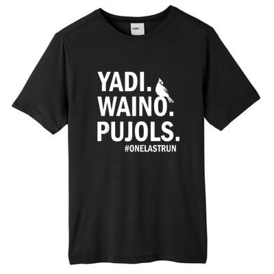 Yadi Waino Pujols #Onelastrun Baseball Softball Tall Fusion ChromaSoft Performance T-Shirt