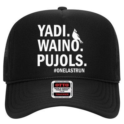 Yadi Waino Pujols #Onelastrun Baseball Softball Hat