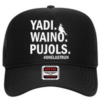 Yadi Waino Pujols #Onelastrun Baseball Softball Hat