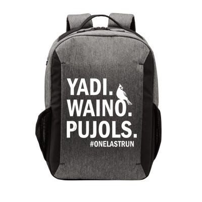 Yadi Waino Pujols #Onelastrun Baseball Softball Vector Backpack
