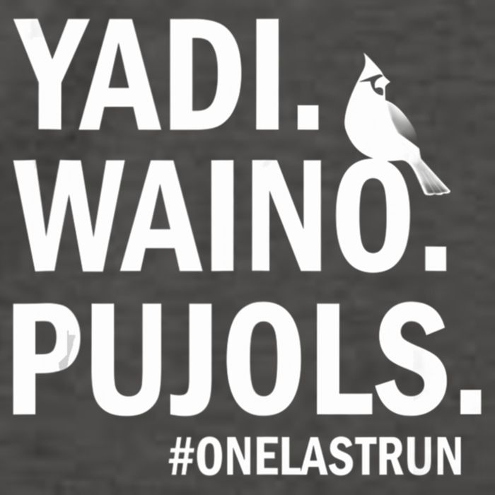 Yadi Waino Pujols #Onelastrun Baseball Softball Vector Backpack