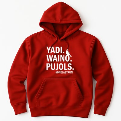 Yadi Waino Pujols #Onelastrun Baseball Softball Hoodie