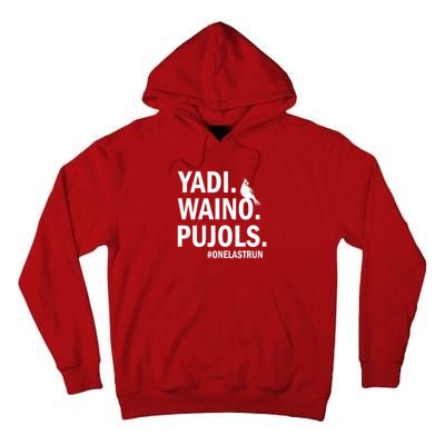 Yadi Waino Pujols #Onelastrun Baseball Softball Tall Hoodie