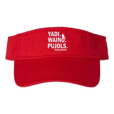 Yadi Waino Pujols #Onelastrun Baseball Softball Visor
