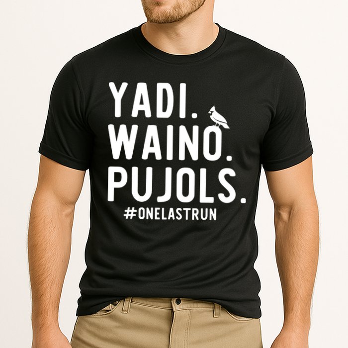 Yadi Waino Pujols One Last Run Cooling Performance Crew T-Shirt
