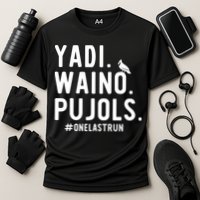 Yadi Waino Pujols One Last Run Cooling Performance Crew T-Shirt