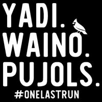 Yadi Waino Pujols One Last Run Bucket Hat