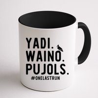 Yadi Waino Pujols One Last Run Mug