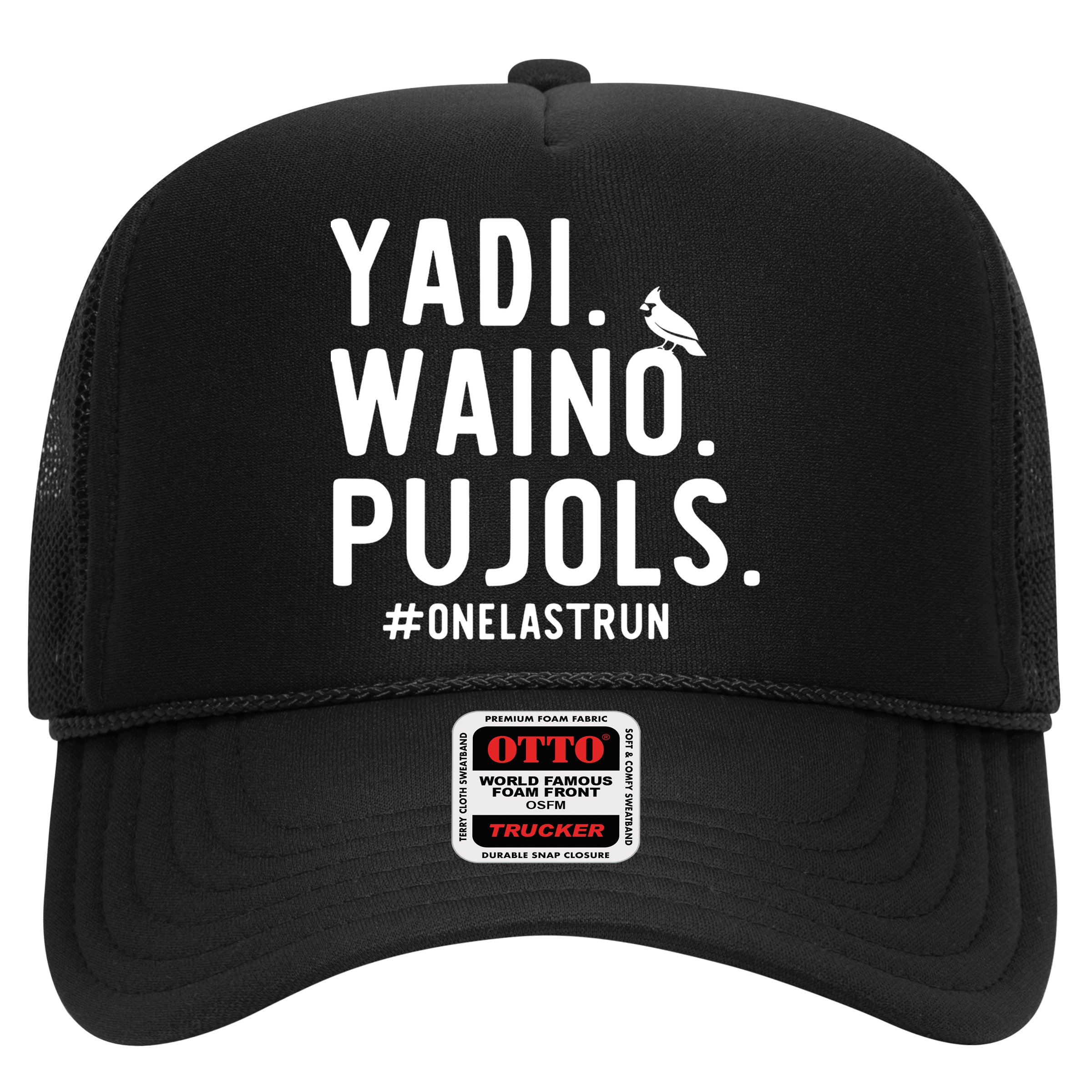 Yadi Waino Pujols One Last Run Hat