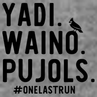 Yadi Waino Pujols One Last Run Sweatshirt
