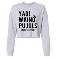 Yadi Waino Pujols One Last Run Cropped Pullover Crew
