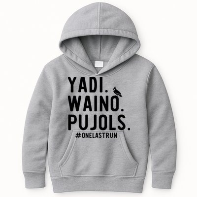 Yadi Waino Pujols One Last Run Kids Hoodie