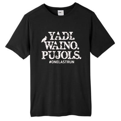 Yadi Waino Pujols #Onelastrun Baseball Tall Fusion ChromaSoft Performance T-Shirt