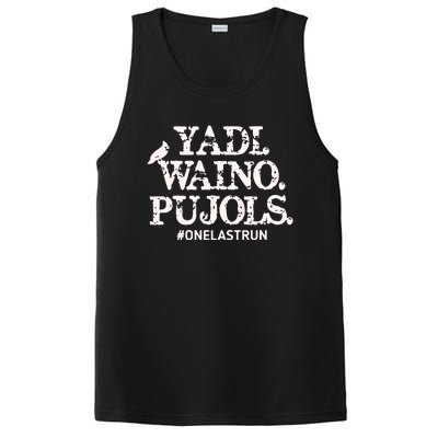 Yadi Waino Pujols #Onelastrun Baseball PosiCharge Competitor Tank