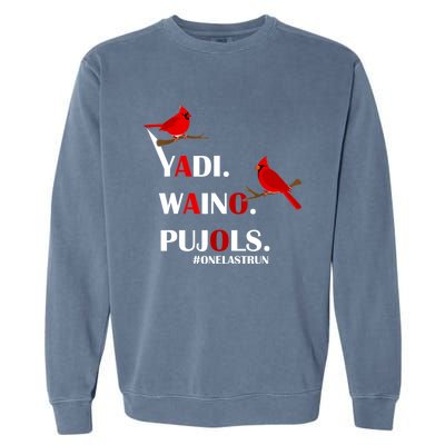 Yadi Waino Pujols For Women Garment-Dyed Sweatshirt