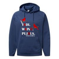 Yadi Waino Pujols For Women Performance Fleece Hoodie