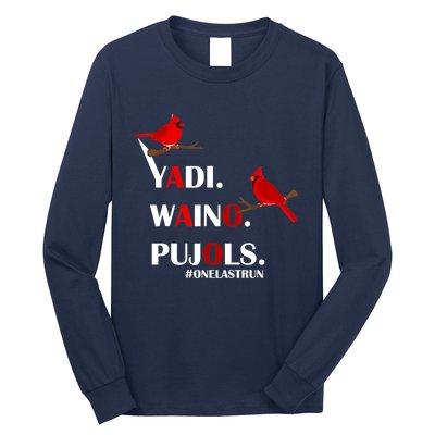 Yadi Waino Pujols For Women Long Sleeve Shirt