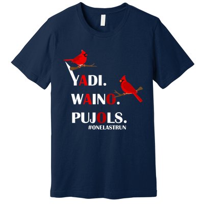 Yadi Waino Pujols For Women Premium T-Shirt