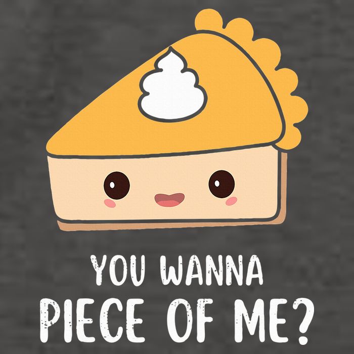 You Wanna Piece of Me Thanksgiving Funny Pumpkin Pie Vector Backpack