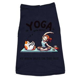 Yoga With Pets Cat Meow Meditation For Instructors Doggie Tank