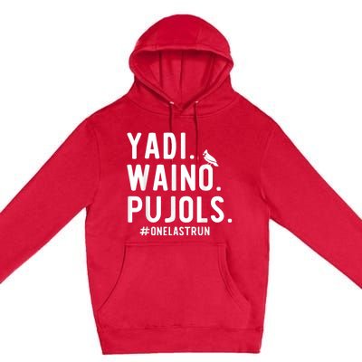 Yadi Waino Pujols Premium Pullover Hoodie