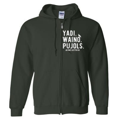 Yadi Waino Pujols Full Zip Hoodie