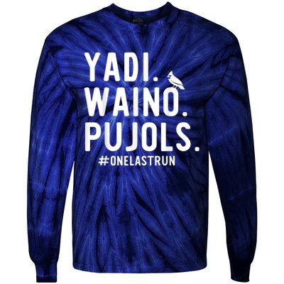 Yadi Waino Pujols Tie-Dye Long Sleeve Shirt